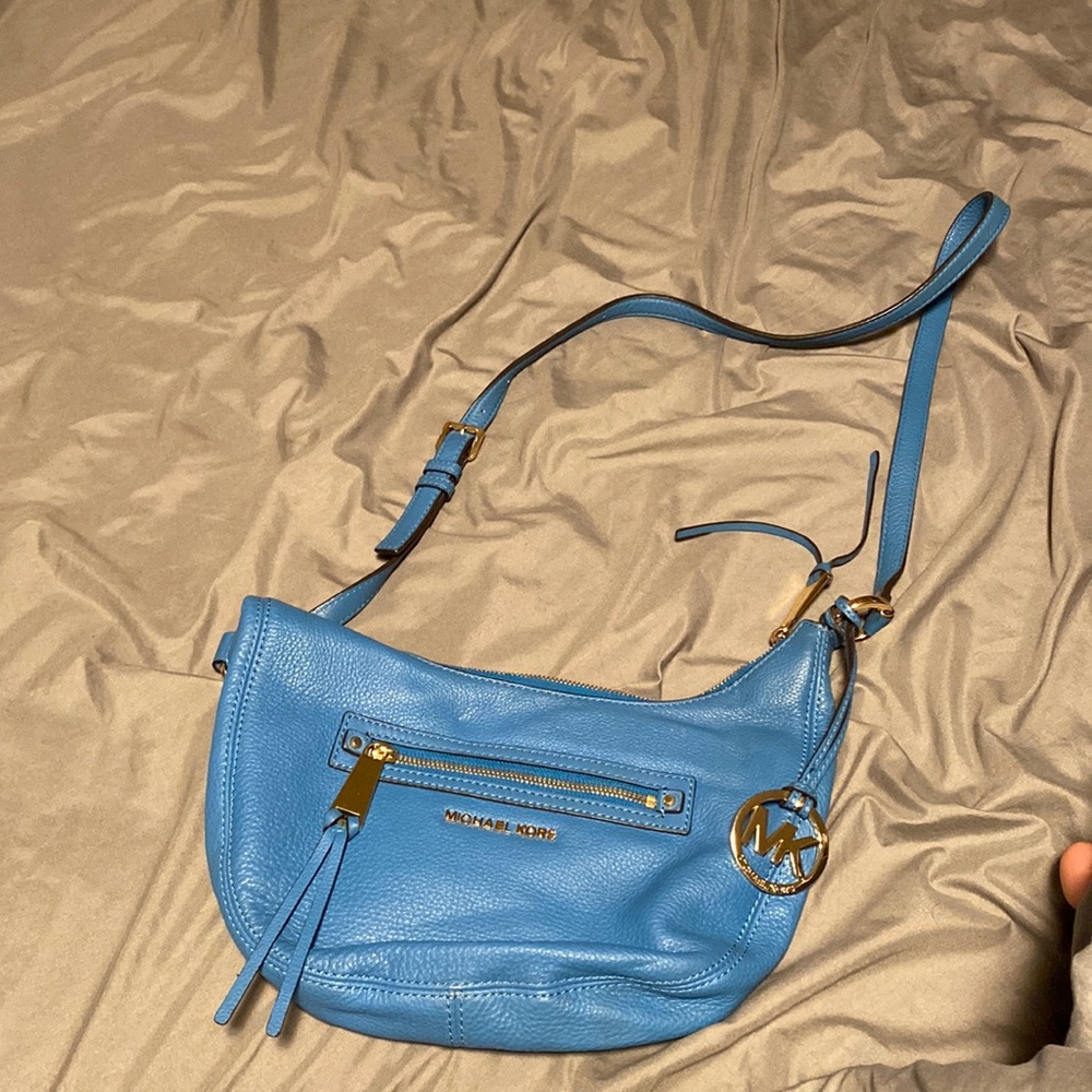 MK beautiful blue handbag